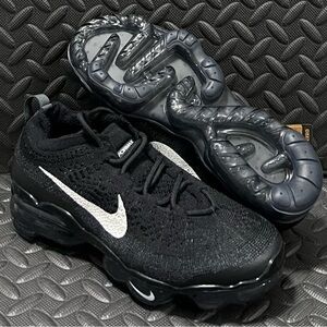 Nike Air VaporMax Flyknit 3 Women’s Running Shoes - Black/White